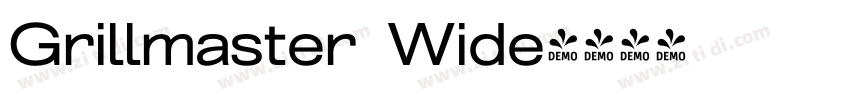 Grillmaster Wide字体转换 Grillmaster Wide字体转换